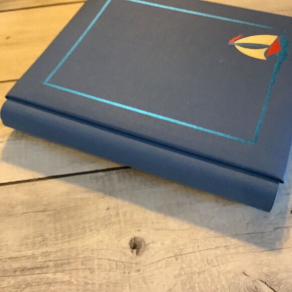 Creative Memories 8 X 10 Blue Sailboat Reflections Scrapbook Album 15 Pages READ - Picture 3 of 13